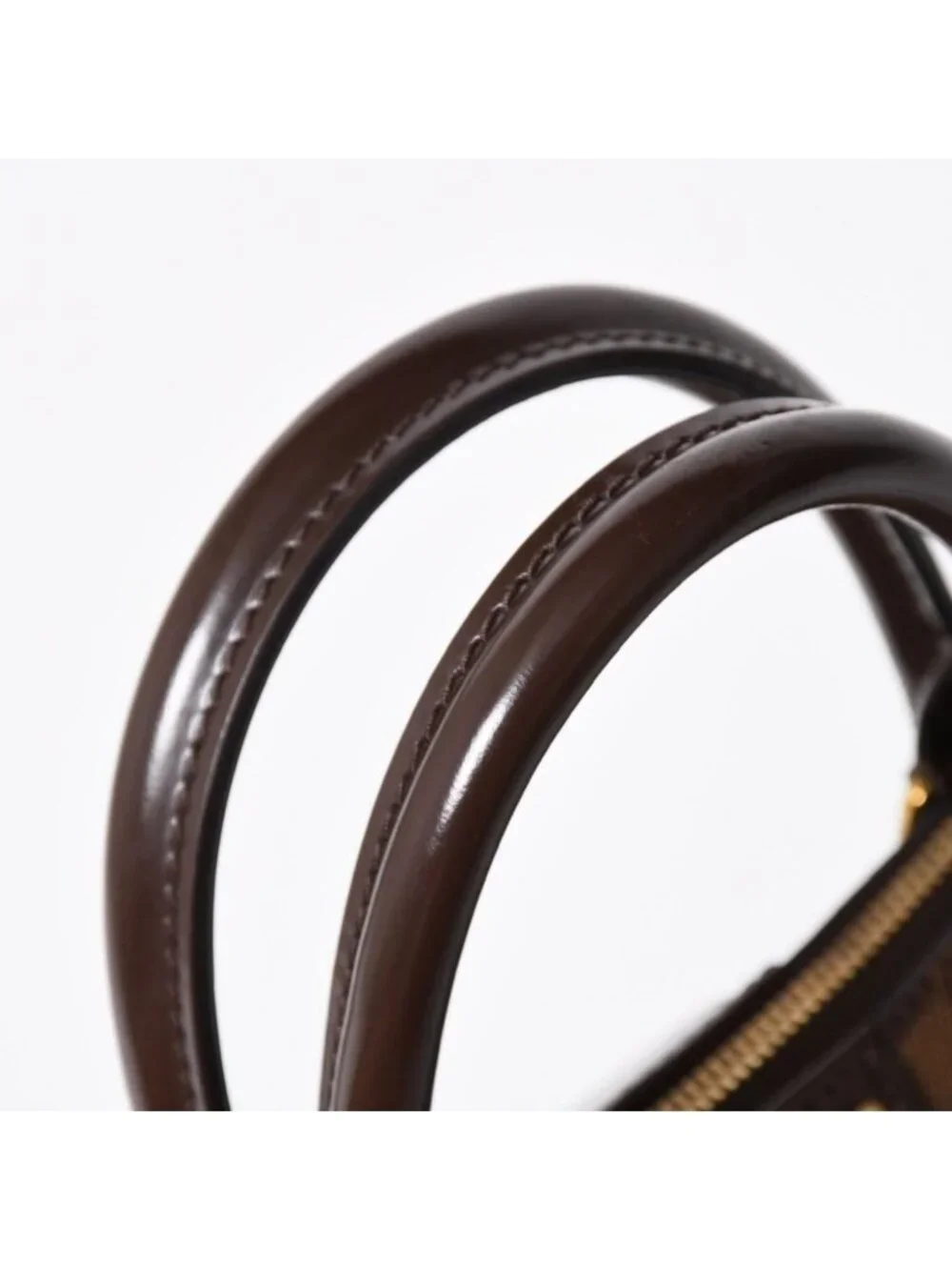 Louis Vuitton Sienna PM Handbag Leather Brown Gold